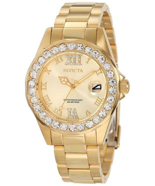 Invicta Pro Diver krystal accent kvarts 200M 15252 kvinders ur