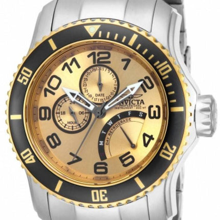 Invicta Pro Diver multifunktions kvarts 300 M 15337 Herreur