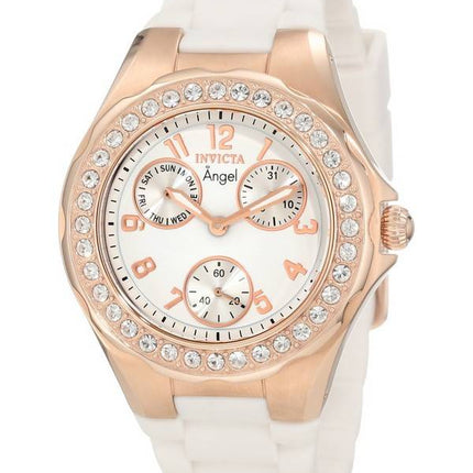 Invicta Angel vandmænd multifunktions krystal accent 1646 kvinders ur