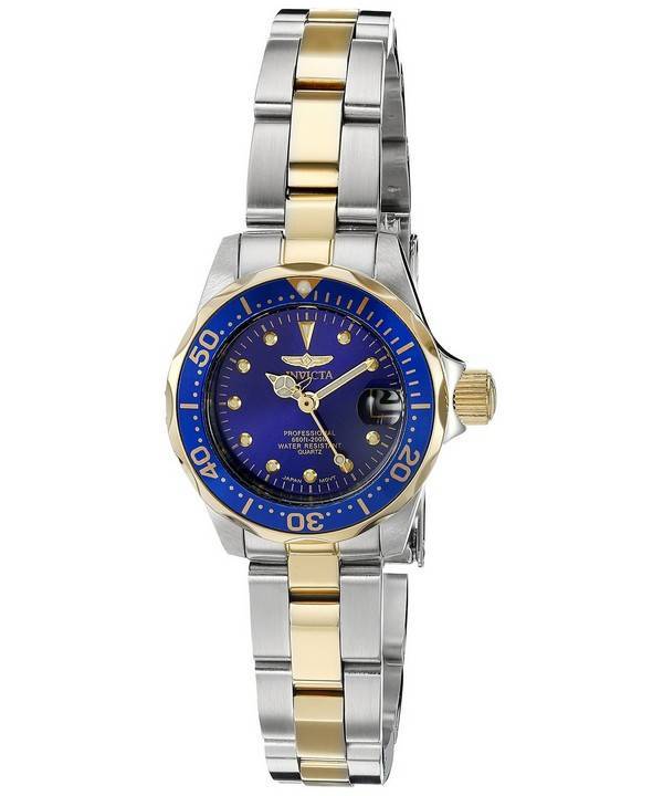 Invicta Pro Diver kvarts to Tone armbånd 200M 17035 kvinders ur