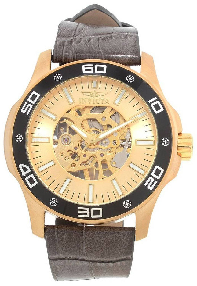 Invicta speciale guld skelet Dial INV17262/17262 Herreur