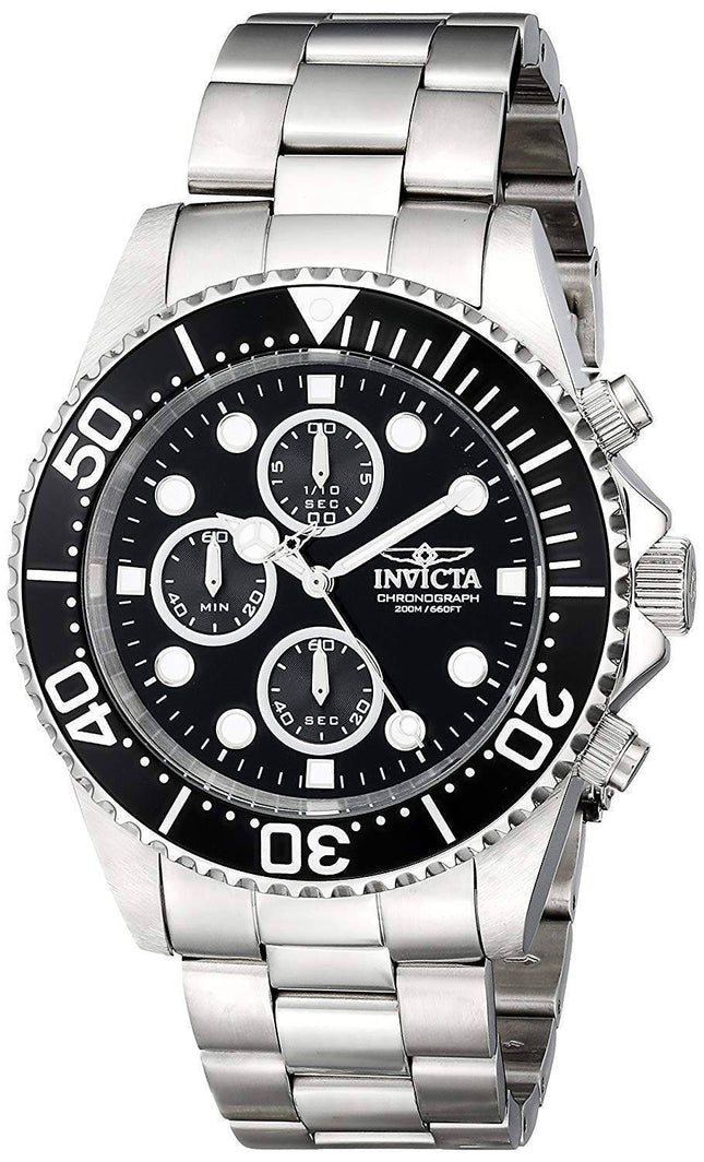 Invicta Pro Diver Chronograph Quartz 200M 1768 Herreur