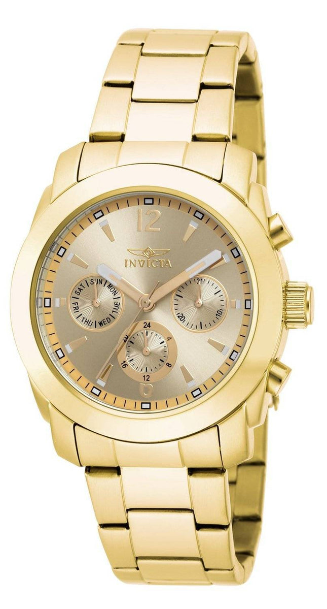 Invicta Angel guld ringe guld forgyldt rustfrit stål 17901 kvinders ur