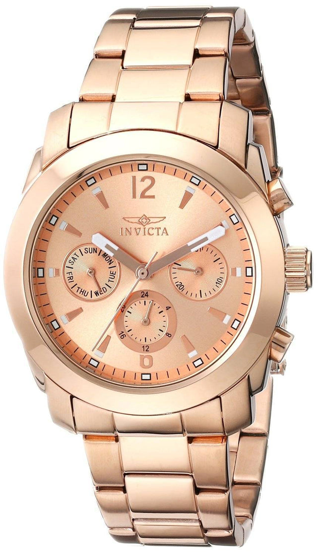 Invicta Angel forgyldt Gold Dial Rose rustfrit stål 17902 kvinders ur