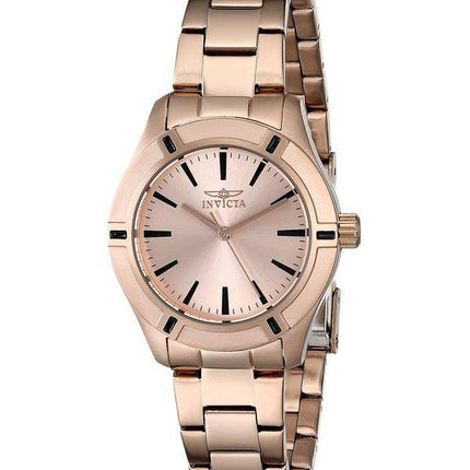 Invicta Pro Diver kvarts steg guld 18031 kvinders ur