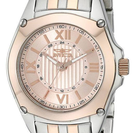 Invicta engel steg guld Dial to Tone rustfrit stål 18747 kvinders ur
