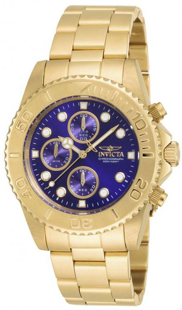 Invicta Pro Diver kvarts Chronograph 19157 Herreur