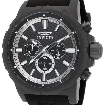 Invicta TI-22 Titanium Chronograph sort urskive 20453 Herreur