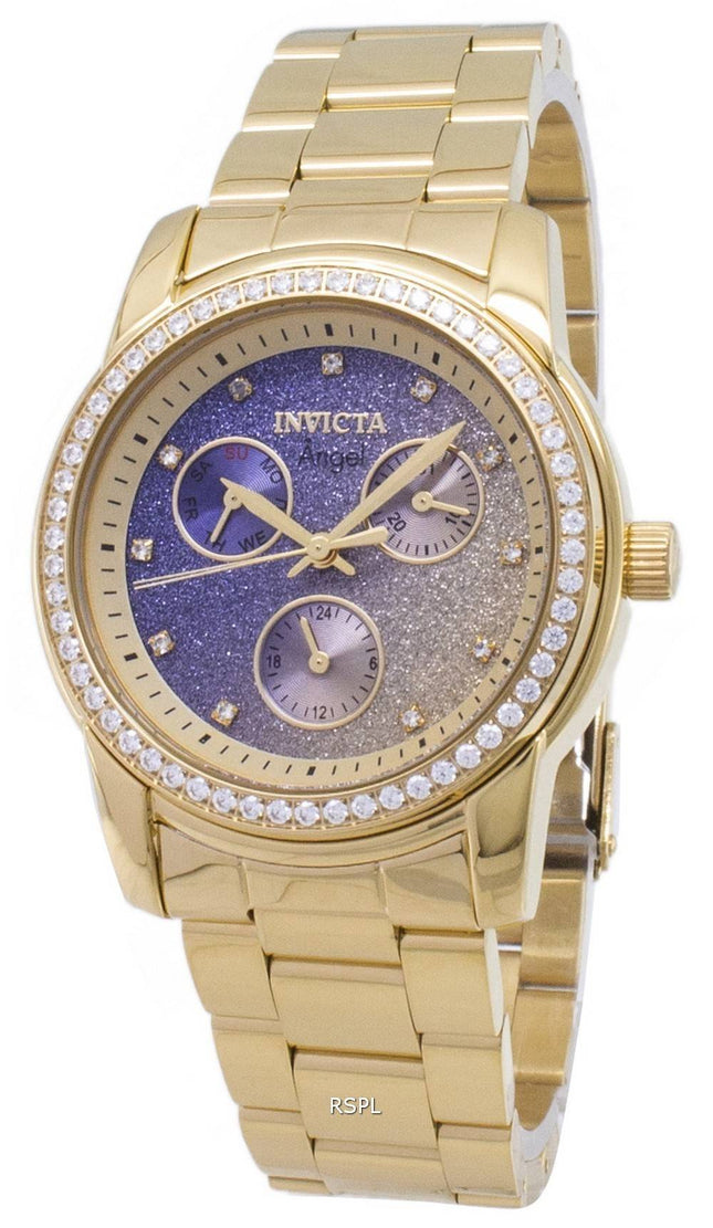 Invicta Angel 23822 Chronograph diamant accenter kvinders ur