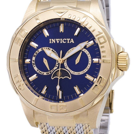 Invicta Pro Diver 24993 Moon fase Analog Quartz Herreur