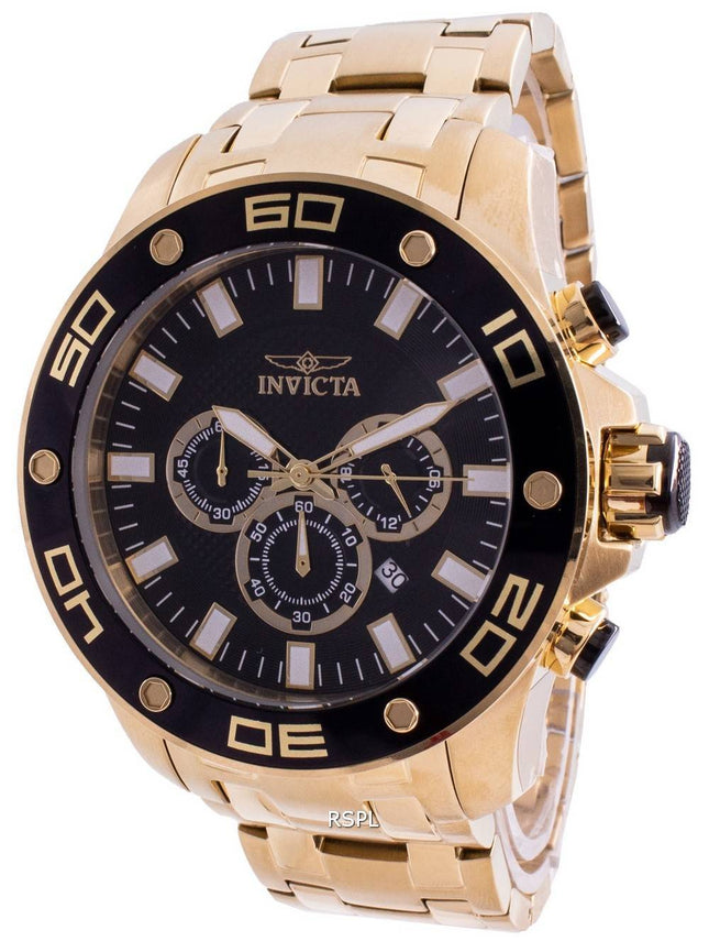 Invicta Pro Diver SCUBA 26076 Quartz Chronograph Herreur