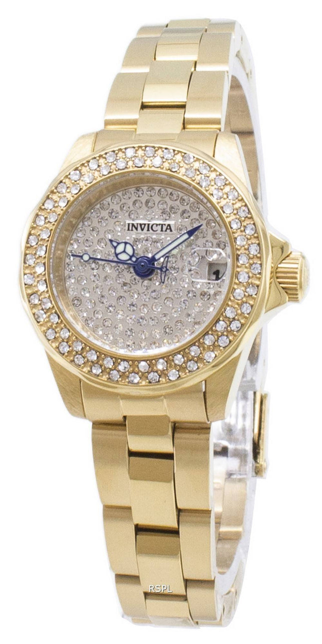 Invicta Angel 28456 diamant accenter Analog Quartz kvinder ur