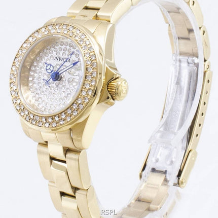 Invicta Angel 28456 diamant accenter Analog Quartz kvinder ur