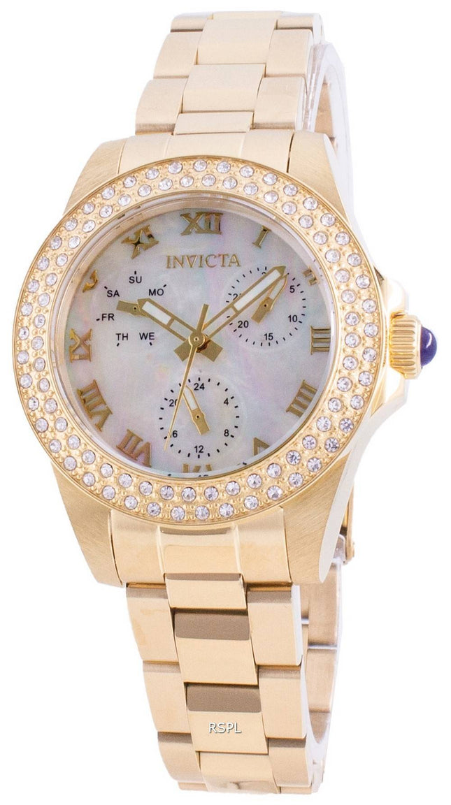 Invicta Angel 28481 Quartz Diamond Accents Women',s Watch