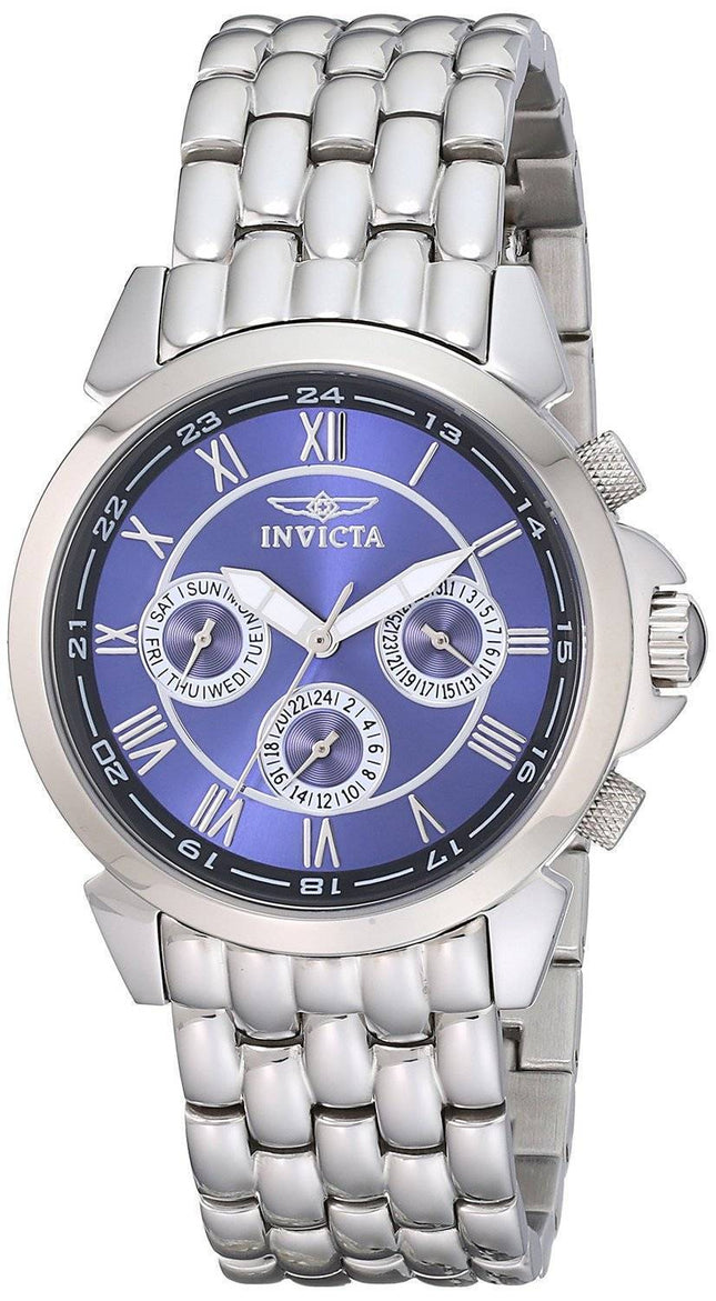 Invicta speciale samling multifunktions blå urskive 2876 Herreur