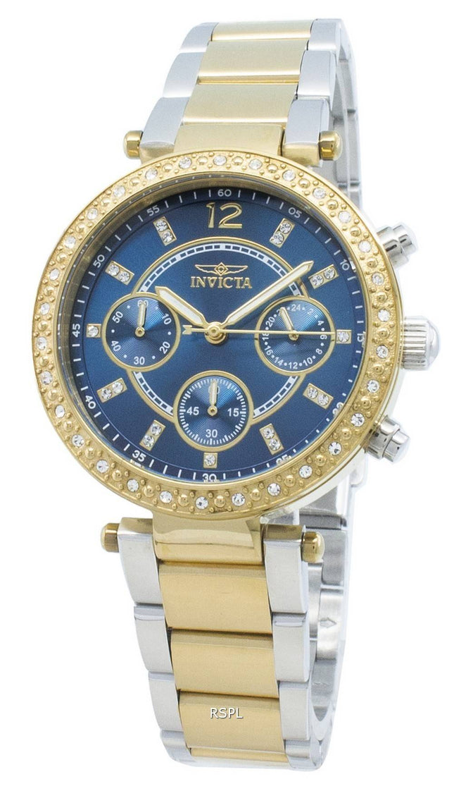 Invicta Angel 29924 Diamond Accents Quartz Chronograph Women Watch