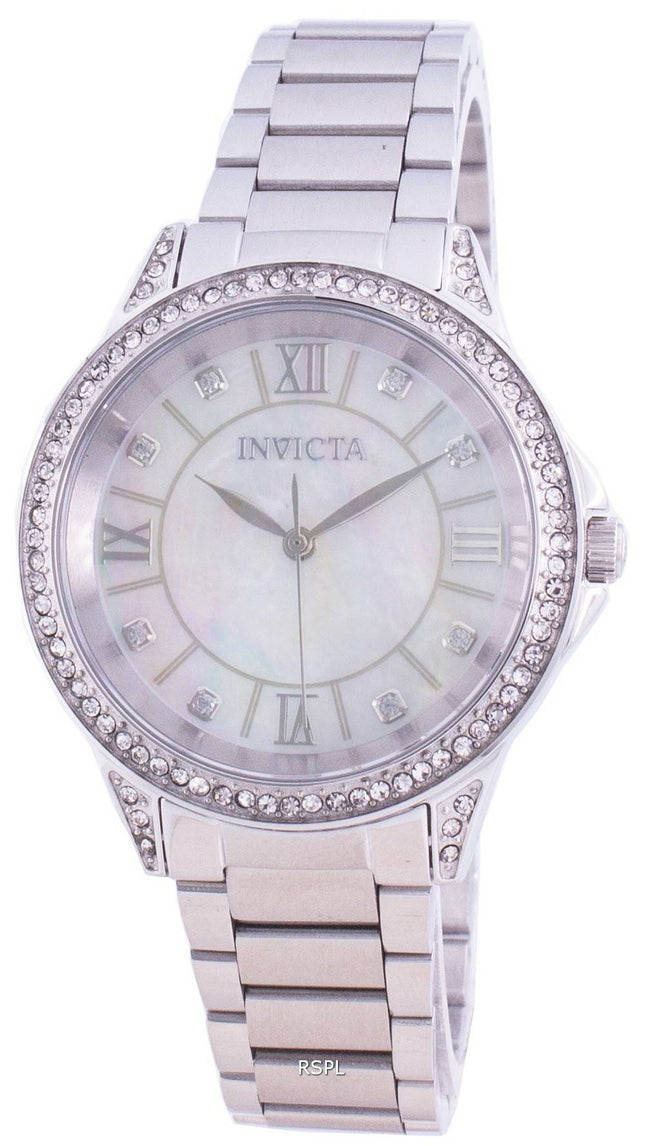 Invicta Angel 30928 Quartz Diamond Accents Women',s Watch