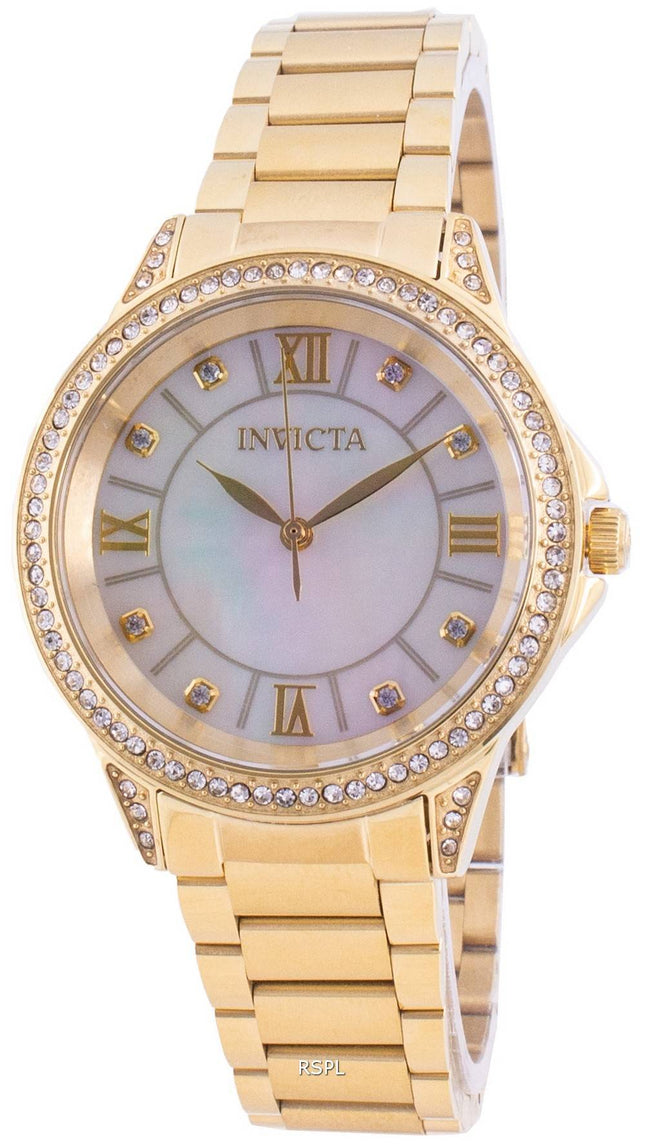 Invicta Angel 30929 Quartz Diamond Accents Women',s Watch