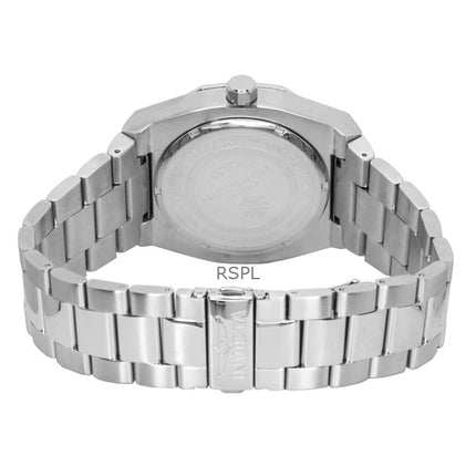 Invicta Huracan rustfrit stål blå urskive kvarts 45778 100M herreur