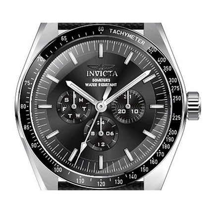 Invicta Specialty GMT Nylonrem Black Dial Quartz 45970 herreur