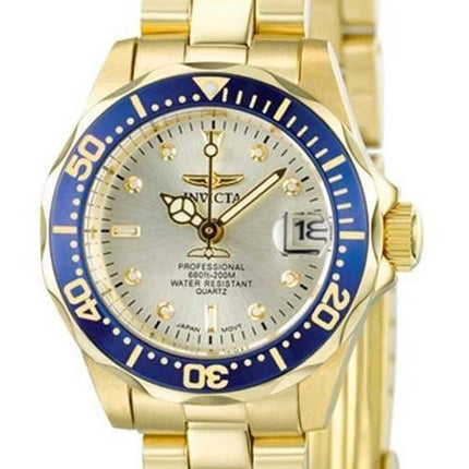 Invicta Pro forgyldt Diver 4610 kvinders ur