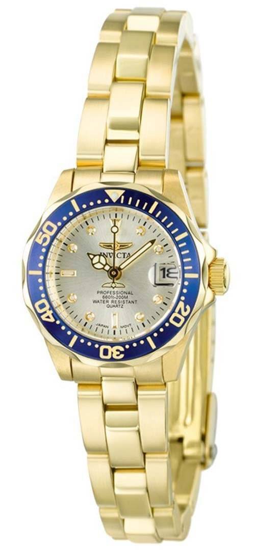 Invicta Pro forgyldt Diver 4610 kvinders ur