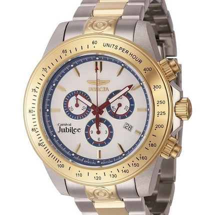 Invicta Cruiseline Chronograph Limited Edition White Dial Quartz Diver&#39,s 46145 200M herreur