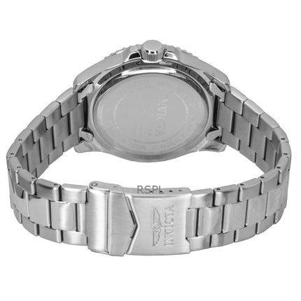 Invicta Pro Diver rustfrit stål hvid urskive kvarts 47124 herreur