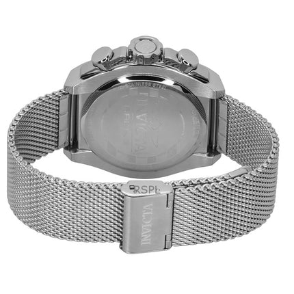 Invicta Racing rustfrit stål turkis skive kvarts 47202 herreur