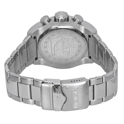 Invicta Racing Chronograph Rustfrit Stål Hvid Skive Quartz 47746 Herreur