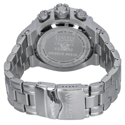 Invicta Reserve Ocean Warrior Chronograph gul og sort urskive kvarts 47848 100M herreur