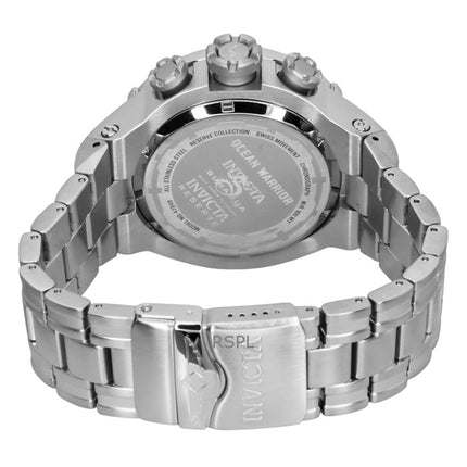 Invicta Reserve Ocean Warrior Chronograph rød og sort urskive kvarts 47849 100M herreur