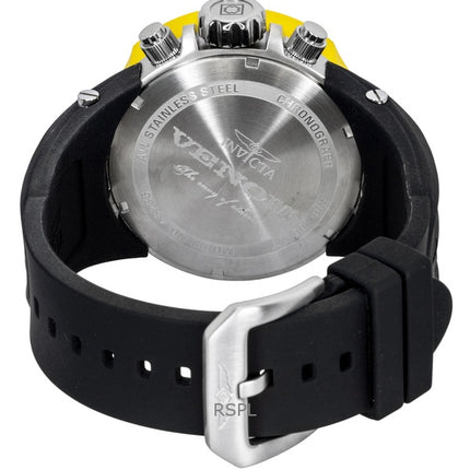 Invicta Venom Hydra GMT Kronograf Silikonerem Sort Skive Quartz 48236 200M Herreur