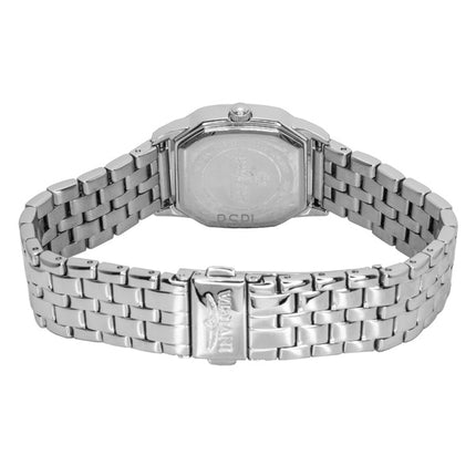 Invicta Wildflower rustfrit stål sølv urskive kvarts 48957 dameur