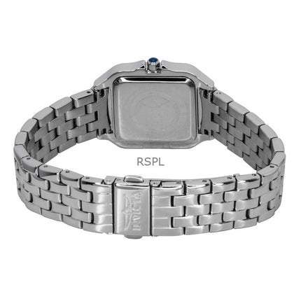 Invicta Angel rustfrit stål krystal sølv urskive kvarts 48994 dameur