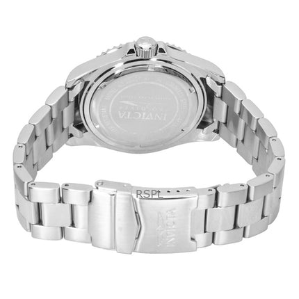 Invicta Pro Diver rustfrit stål sort urskive kvarts 49421 100M herreur