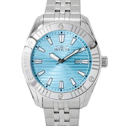 Invicta Angel Stainless Steel Tiffany Blue Dial Quartz 50386 100M Women's Watch