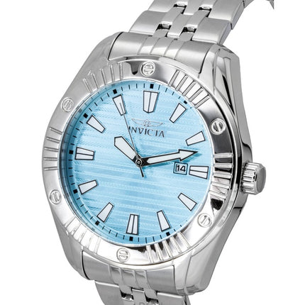 Invicta Angel Stainless Steel Tiffany Blue Dial Quartz 50386 100M Women's Watch