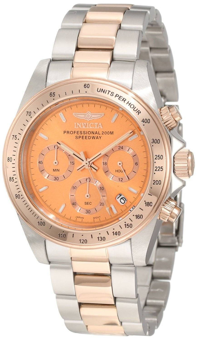 Invicta Professional 200M Speedway Chronograph Rose-guld Tone 6933 Herreur