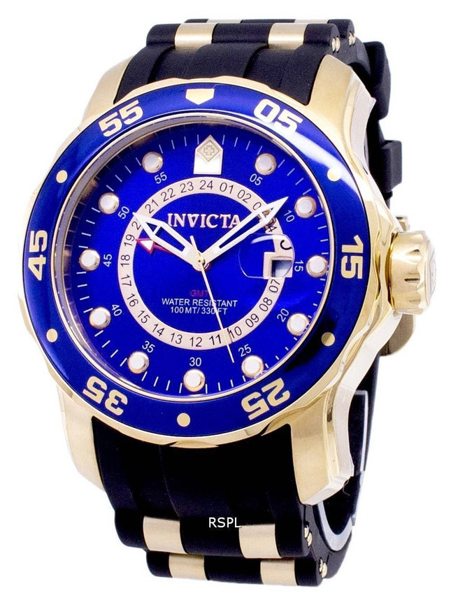 Invicta Pro Diver 6993 GMT Analog Quartz Herreur