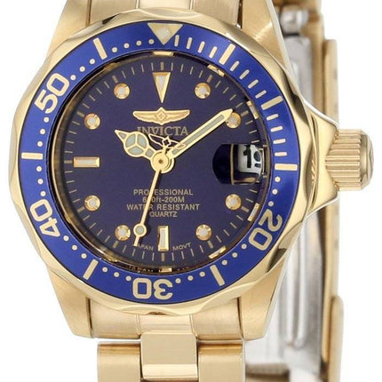 Invicta Pro Diver guld Tone 8944 kvinders ur