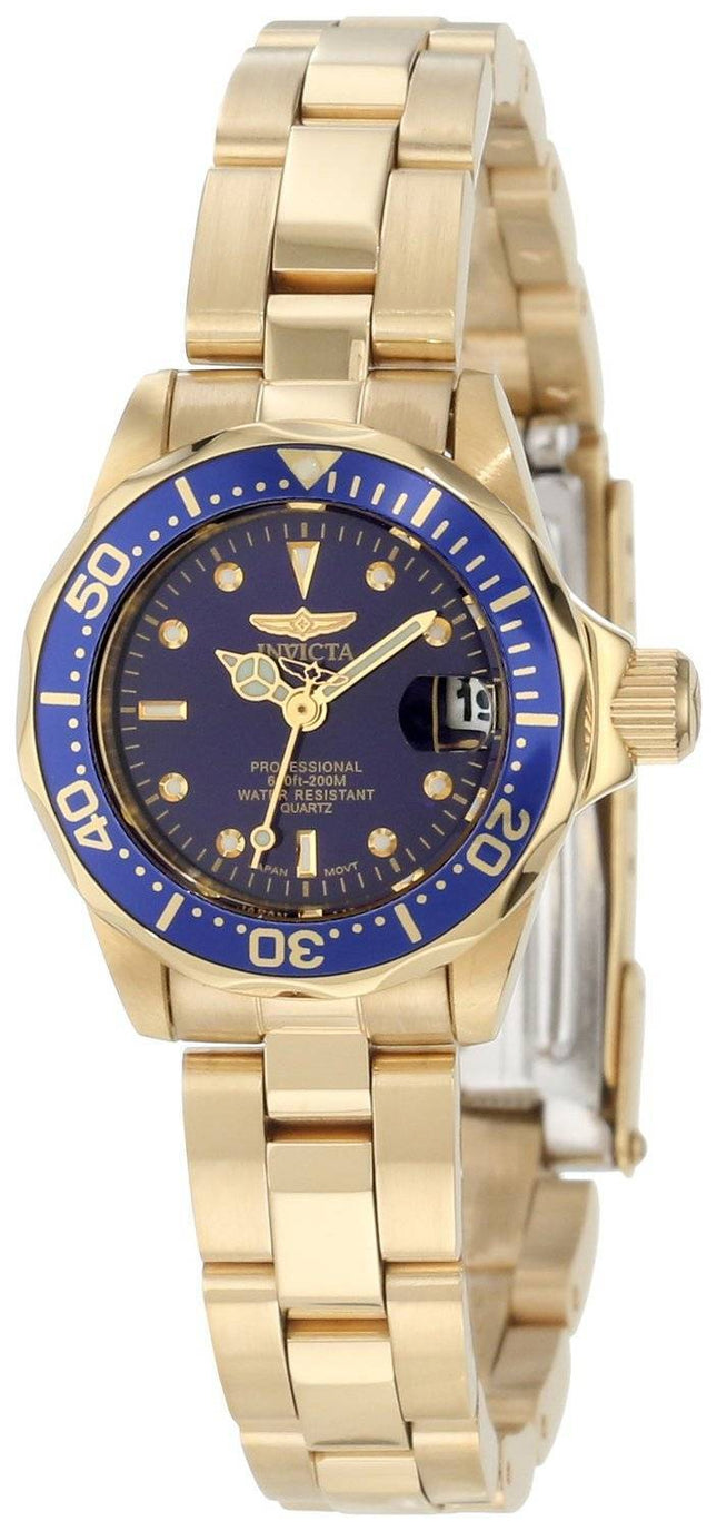 Invicta Pro Diver guld Tone 8944 kvinders ur