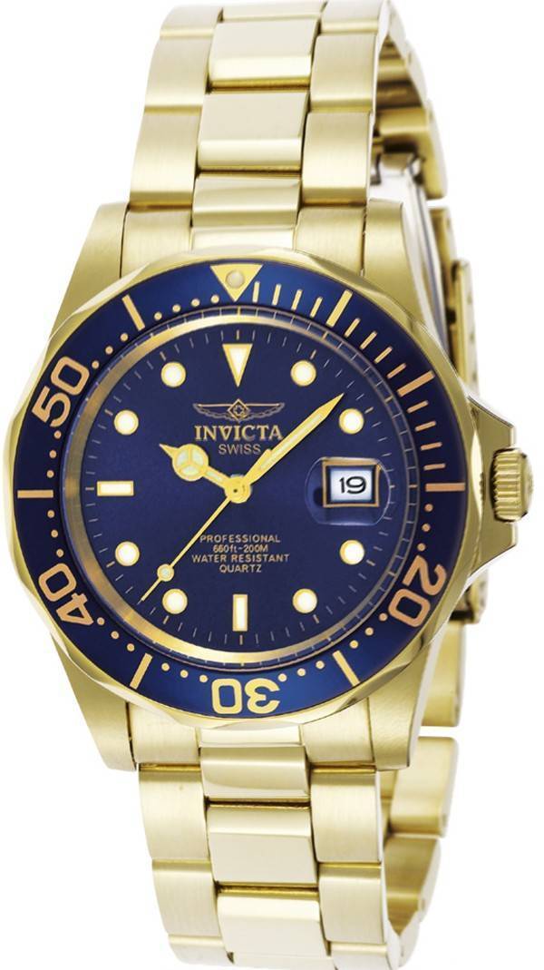 Invicta Pro Diver professionelle Quartz 200M 9312 Herreur