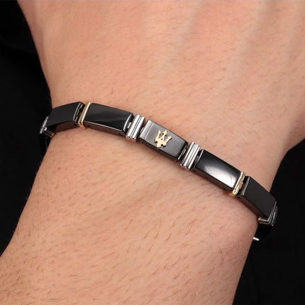 Maserati Jewels rustfrit stål JM221ATZ03 armbånd til mænd