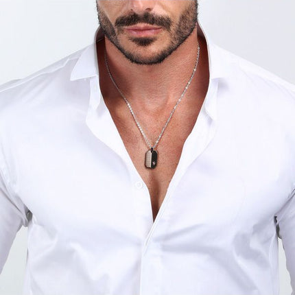 Maserati Jewels rustfrit stål halskæde med charme JM222AVD01 til mænd