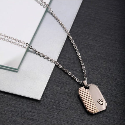 Maserati Jewels rustfrit stål halskæde med charme JM222AVD01 til mænd