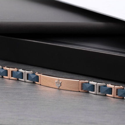 Maserati Jewels rustfrit stål JM420ATI05 armbånd til mænd