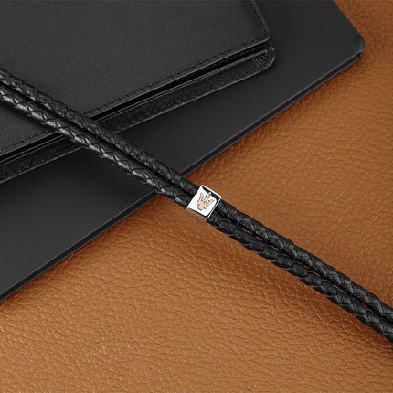 Maserati Jewels genbrugslæder og rustfrit stål armbånd JM422AVE13 til mænd