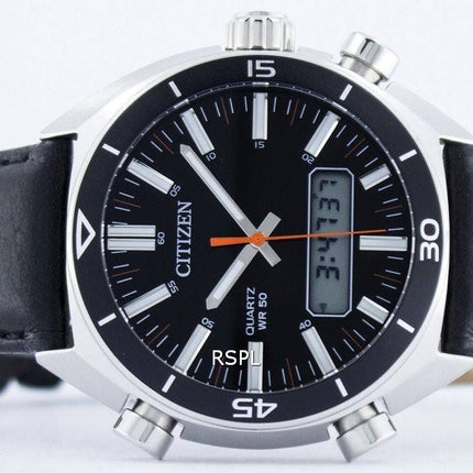 Borger kvarts Alarm Chronograph Analog Digital JM5460-01E Herreur
