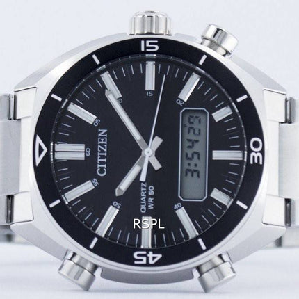 Borger kvarts Alarm Chronograph Analog Digital JM5460-51E Herreur